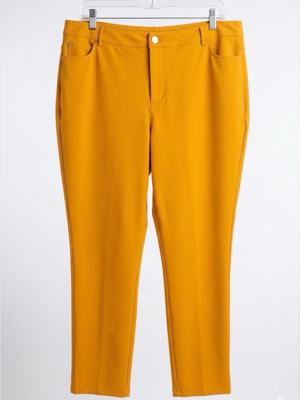 Cato Women’s Mustard Slim Fit dress Pants Plus Size 22w